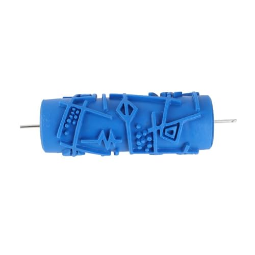 5-Inch Rubber Pattern Paint Roller, Flower Pattern ZZ0077 - color: 056Y
