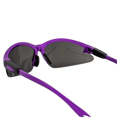 Cougar 2 AST Safety Glasses - Dark Purple Frame/ Smoke Lens
