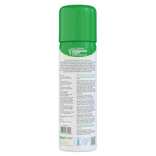 Advanced Paint & Varnish Remover - Strips Up to 15 Layers of Acrylic, Latex, Oil, & Water-Based Coatings - NEW Sprayable Aerosol Alternative - Non-Flammable - Spay On/Rinse Off - DIY Ready - 14oz Can - size: 14oz Can