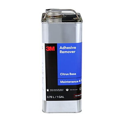 3M Adhesive Remover, 1 Gallon Can, Citrus Oil-Based