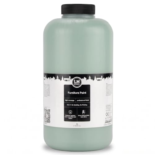 LM Furniture Paint 67,63 fl oz - Jade Green - - color: Jade Green, size: 67.63 Fl Oz (Pack of 1)