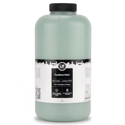 LM Furniture Paint 67,63 fl oz - Jade Green - - color: Jade Green, size: 67.63 Fl Oz (Pack of 1)