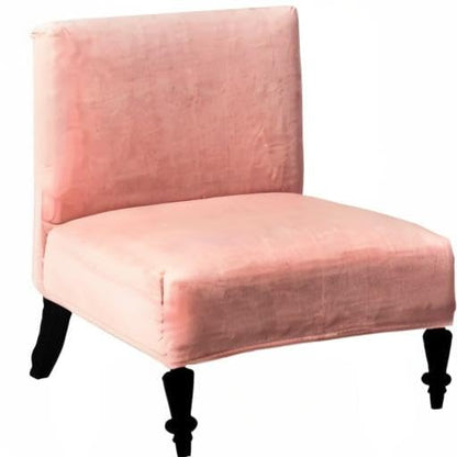 Eco-Ancheng Armless Chair Slipcover Removable Armless Accent Chairs Covers Washable Armless Slipper Chair Slipcover Printed Armless Chair Furniture Protector Covers for Living Dining Room Hotel - color: A22