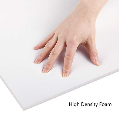 Patelai High Density Foam Padding for Cushions,79 x 16 x 0.4 Inch - size: 79 x 16 x 0.4 Inch
