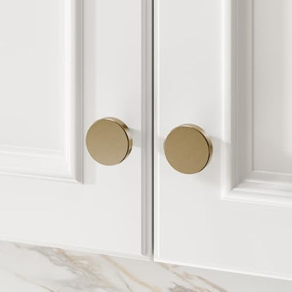 homdiy 25 Pack Champagne Bronze Cabinet Knobs Closet Knobs - color: Champagne Bronze