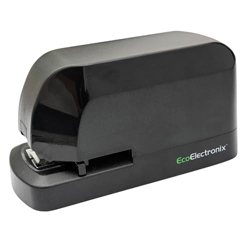 Electric Stapler Heavy Duty Automatic Idustrial Use for Desktop Office - color: Heavy Duty Black, size: Extra Large