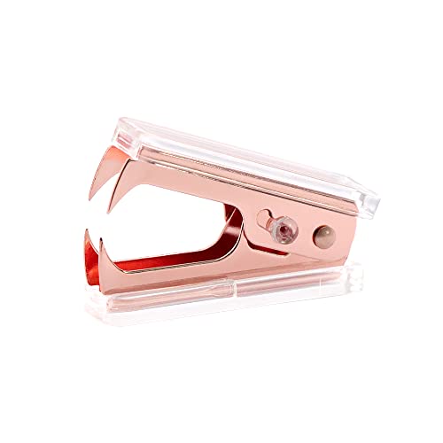 Rose Gold Staple Remover Staples Puller Removal Claw Tool - color: Rose Gold