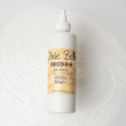 Dixie Belle Voodoo Gel Stain - White Magic (8oz) - color: White Magic