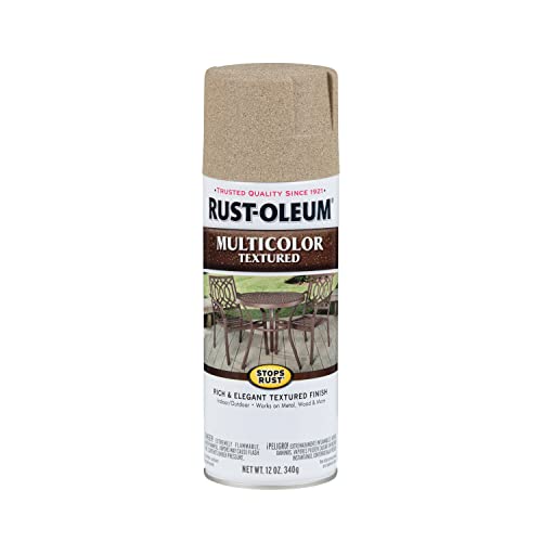 Rust-Oleum Stops Rust Multi-Color Textured Spray Paint, Desert Bisque - color: Desert Bisque, size: 12 Ounce (Pack of 1)
