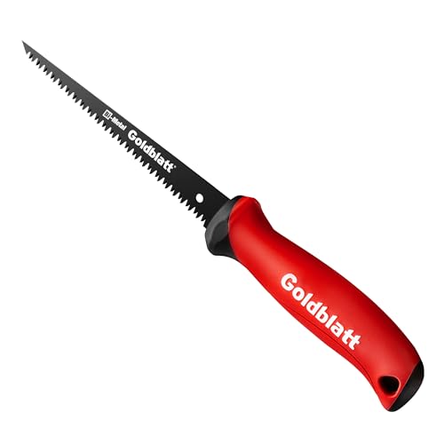 Goldblatt Drywall Saw – 6-Inch Jab Saw for Wallboard, Drywall, Plywood, PVC - size: Regular 6" Blade
