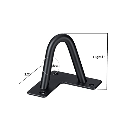 LCSDLHLSY 3Inch Hairpin Legs,Short Metal Table Feet,Black 4 Pack with Screw - size: 3Inch