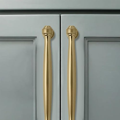 10 Pack 3-1/2inch(89mm) Center to Center Champagne Bronze Cabinet Pulls Champagne Brass Handles for Cabinets Cupboard Solid Heavy Duty Drawer Handles Dressers Kitchens bedrooms - color: Champagne Bronze, size: 3-1/2inch(89mm) Center to Center
