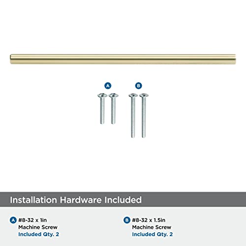 Amerock | Cabinet Pull | Champagne Bronze | 7-9/16 inch (192 mm) Center to Center | Bar Pulls | 1 Pack | Drawer Pull | Drawer Handle | Cabinet Hardware - color: Champagne Bronze, size: 7-9/16 Inch (192 mm) Center-to-Center