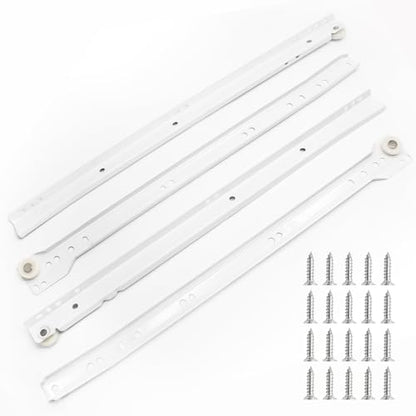Litoexpe 1 Pair 16" Drawer Slides with Screws - size: 16 Inch
