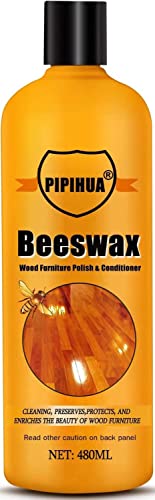PIPIHUA Beeswax Polish and Conditioner for Wood Furniture - 16.23 Fl Oz - size: 16.23 Ounce (Pack of 1)