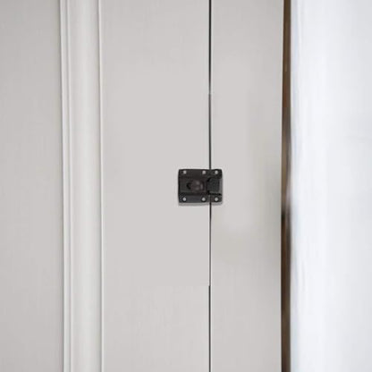 A29 Cabinet Latch, Solid Brass, Twist Knob Design, Oil Rubbed Bronze - color: Oil Rubbed Bronze