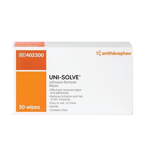 Uni-Solve Adhesive Remover Wipes (Box of 50)