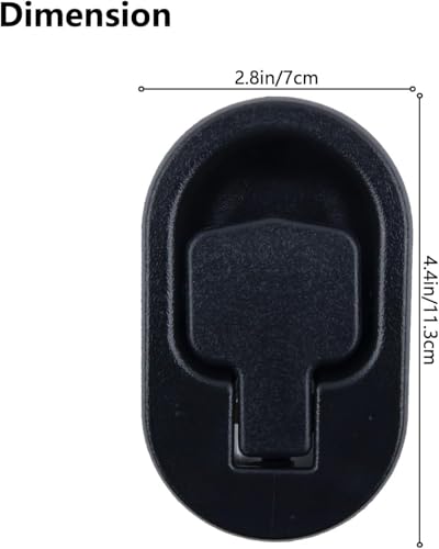 1PC Black Recliner Replacement Parts, Recliner Cable Replacement Parts with Release Pull Handle fits and Most Recliner Sofa