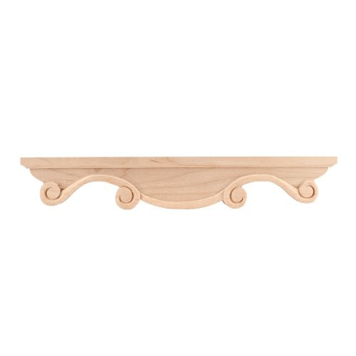 16 in. Middle Pedestal Foot (Rubberwood)
