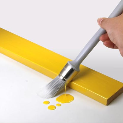 Trim Paint Brush,4 pcs Round Brushes for Painting
