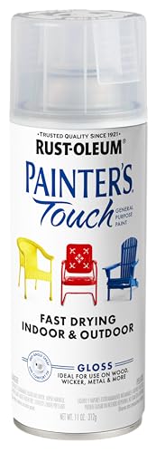 Rust-Oleum Painter's Touch General Purpose Spray Paint, Gloss Clear - color: Gloss Clear