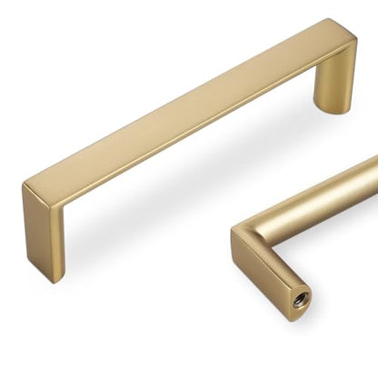 Champagne Bronze Kitchen Cabinet Pulls 3-3/4 Inch 10 Pack - color: Champagne Bronze, size: 3-3/4'' Hole Center(96mm)