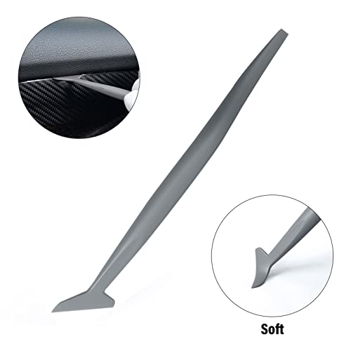 Gomake Vinyl Wrap Tool Kit Car Window Tint Installation Tools Wrapping Kit - color: Grey
