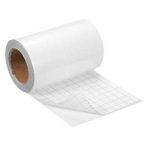 uxcell Wood Grain Tape, 4" x33 Ft Self Adhesive Wood Grain Repair Patch for Baseboards, Doors, Floor Repair, Furniture Home Decor Pearl White - color: Pearl White