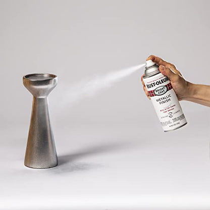 Rust-Oleum Stops Rust Bright Coat Metallic Spray Paint, Chrome - color: Chrome, size: 11 Ounce (Pack of 1)