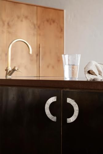 Goo-Ki 3''(76 mm) Hole Centers Luxurious & Sturdy Zinc Alloy Cabinet Handls,Satin Nickel Cabinet Pulls for Kitchen,Drawer,Cupboard & Wardrobe,6 Pack - color: Satin Nickel, size: 3'' Hole Centers