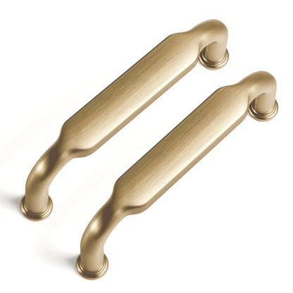 Goo-Ki 6 Pack 3 in (76mm) Hole Center Cabinet Pulls Champagne Bronze Zinc Alloy Kitchen Drawer Pulls Drawer Handles 3.45 Inch Length 2202-UBR-76 - color: Champagne Bronze, size: 3 Inch Hole Centers
