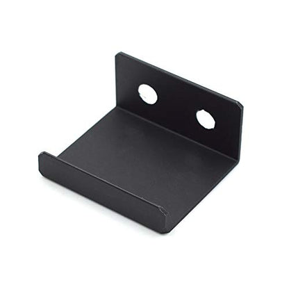 1.38 Inch Finger Pull 6Pcs, 0.63 Inch Hole Centers, Aluminum Alloy, Black - color: Black, size: 35mm/1.38", style: Straight Edge