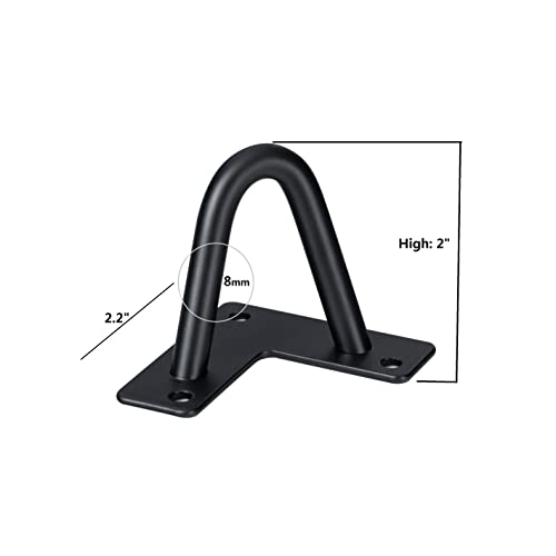 LCSDLHLSY 2Inch Hairpin Legs,Short Metal Table Legs,Black 4 Pack with Screw - size: 2Inch