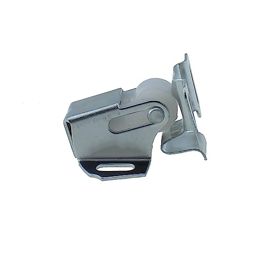Cabinet Door Roller Catch RLECS 10Set 38mm/1.49inch Length Cabinet Furniture Closet Door Catch Latch with Screws, Silver