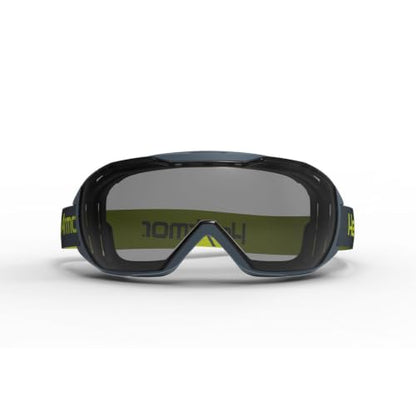 HexArmor MX500 Anti-Fog Safety Goggles, Over-the-Glasses Design, Wide Field of Vision, Liquid Splash Rated Eye Protection - color: Grey 23% Lens, Trushield Coating, size: Chemical-Resistant Neoprene