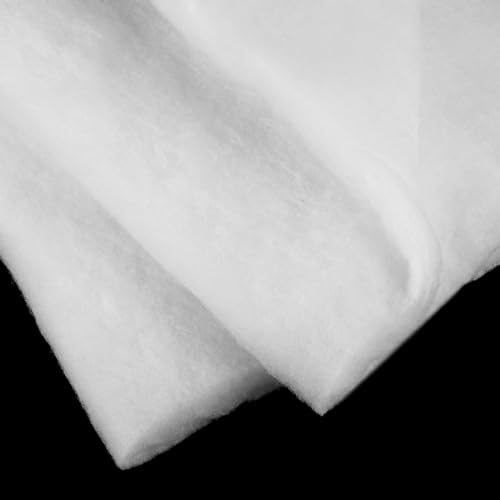 Tatuo 59 Inch Polyester Quilt Batting for Upholstery,59" X 2 Yards X 0.3" - size: 59" X 2 Yards X 0.3"