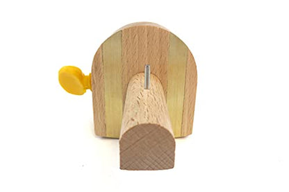 Pin Marking Gauge Beechwood Half-Round Head with Brass Wear Strips