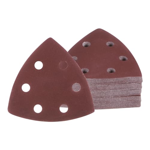 50pcs Mouse Sander Detail Sandpaper 1500Grit 3-1/2" Triangle