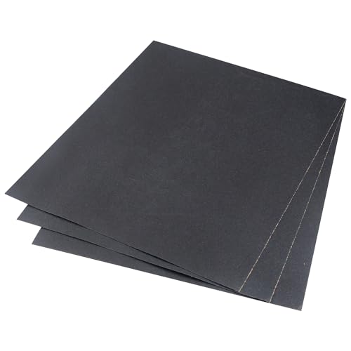 Utoolmart 240 Grits Sanding Sheets Wet Dry Silicon Carbide Sandpaper for Wood Furniture Metal Automotive Polishing 3pcs - color: 3pcs, size: 240 Grit
