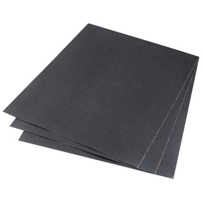 Utoolmart 240 Grits Sanding Sheets Wet Dry Silicon Carbide Sandpaper for Wood Furniture Metal Automotive Polishing 3pcs - color: 3pcs, size: 240 Grit
