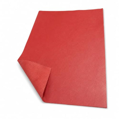 Reed Leather Hides - Cow Leather for Arts and Crafts (8 inches X 11 Inches, Red) - color: Red, size: 0.6 Square Foot