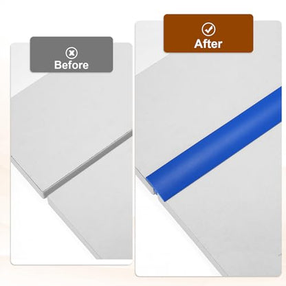 uxcell T Rubber Trim Molding 5/8 Inch x 10ft Edge Banding Trims Blue - color: Blue, size: 5/8 Inch x 10 ft