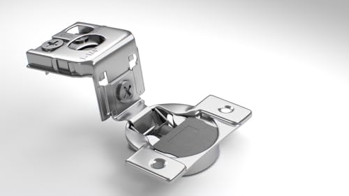 10-Pack 1-1/4" Overlay Soft Close Face Frame Kitchen Cabinet Hinges - size: 1-1/4 Inch