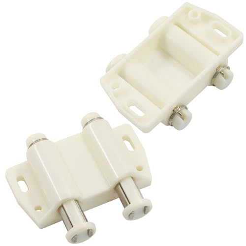 Hordion 4 Pack Magnetic Touch Latch, Push Release Opener - size: Double Door Touch