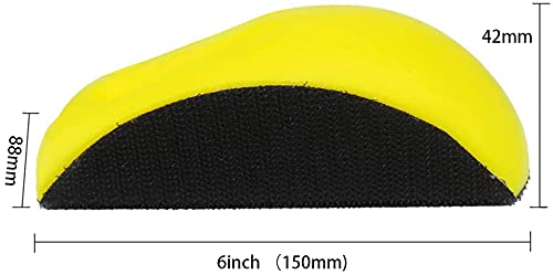 VIBRATITE 6 Inch Mouse Sanding Blocks, Hook & Loop Hand Sander, 2PCS - size: 6" Mouse*2