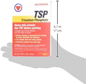 Savogran 10621 Trisodium Phosphate (TSP) 1LB (16oz) (Pack of 12) - size: 16 Ounce (Pack of 12)