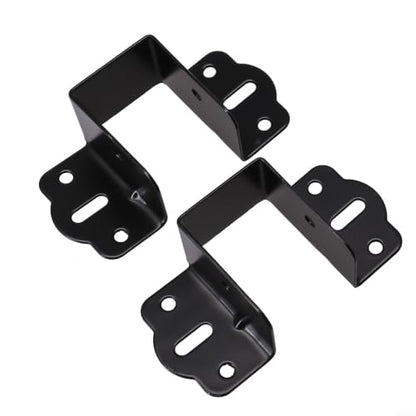 Bed Frame Center Support Brackets, Bed Frame Brackets Adapter U-Shape Bed Supporters Hardware For Headboard And Footboard(35mm) - size: 35mm