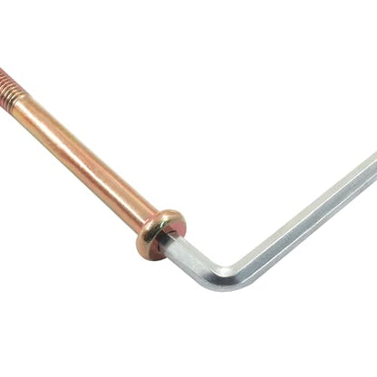 M8 X 110mm Barrel Bolt Nuts, 10 Pack - size: M8(110mm)