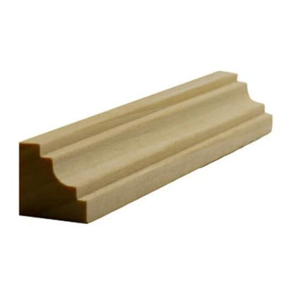 EWCC14 Cove Molding 3/4" x 3/4" Trim. Unfinished, Cherry, 94" - color: Cherry, size: 94 inches