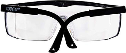 HQRP Protective Safety Glasses/Goggles (Pack of 4) for Wood Metal cutting, Chipping, Grinding, Sanding, Polishing, Soldering, Machining